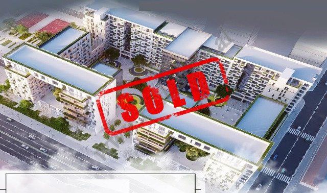 Two bedroom apartment for sale in Square 21 Complex in Tirana, Albania.

It is located on the 10th